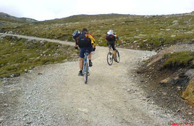 Auffahrt zum Pfitscher Joch